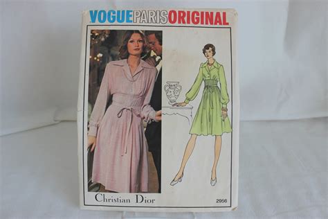 ogue paris original pattern 1523 christian dior value|Vintage Vogue Paris Original Christian Dior Sewing .